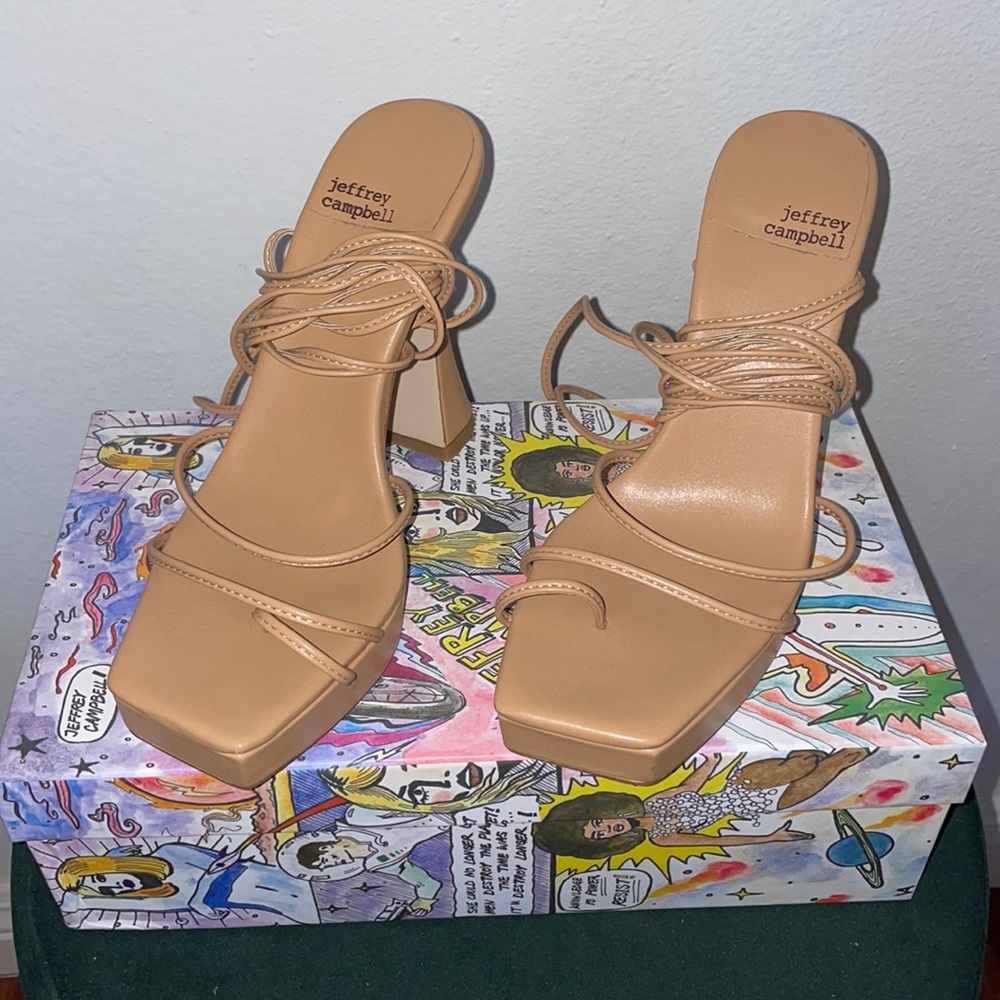 Jeffrey Campbell sandal heels